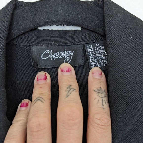 Black 3/4 length jumpsuit - M - Picture 7 of 7